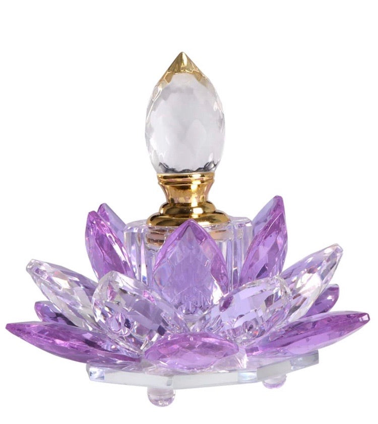 Lotus Flower Perfume Bottle