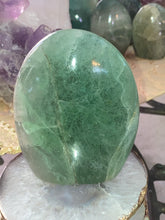 Load image into Gallery viewer, Standing Freeform Green Fluorite
