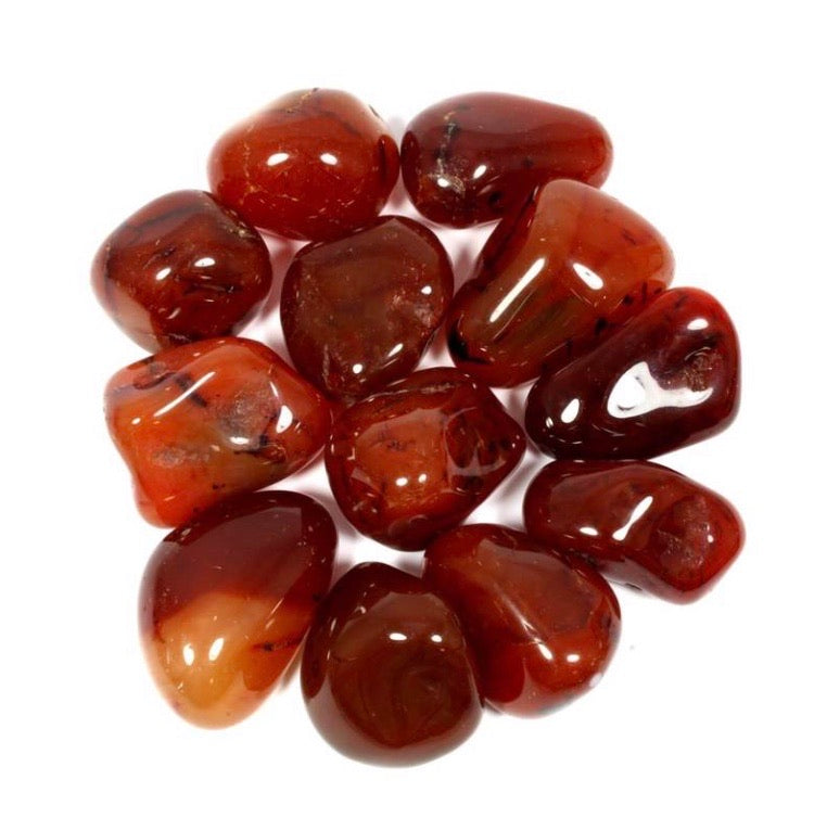 Sacral Chakra- Genuine Tumbled Carnelian Stone