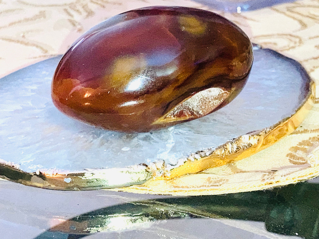 Carnelian Palm Stones